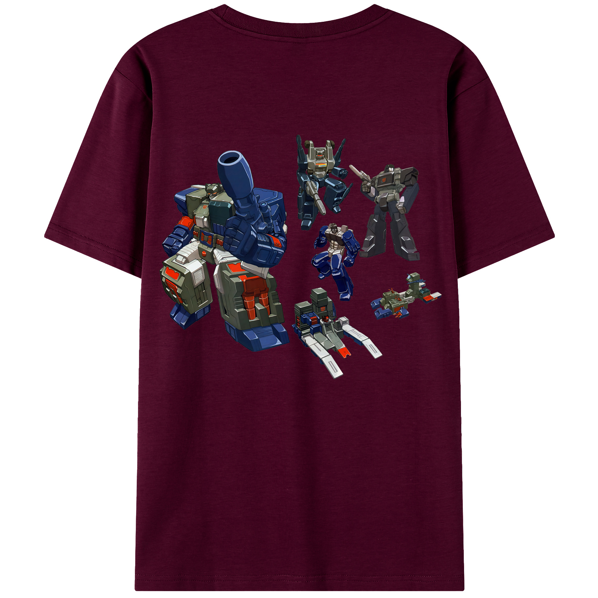 （画像用） Transformers トランスフォーマー レディース半袖Tシャツ(バックプリント)